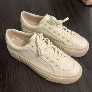 Like New Cream Zara Women Sneakers